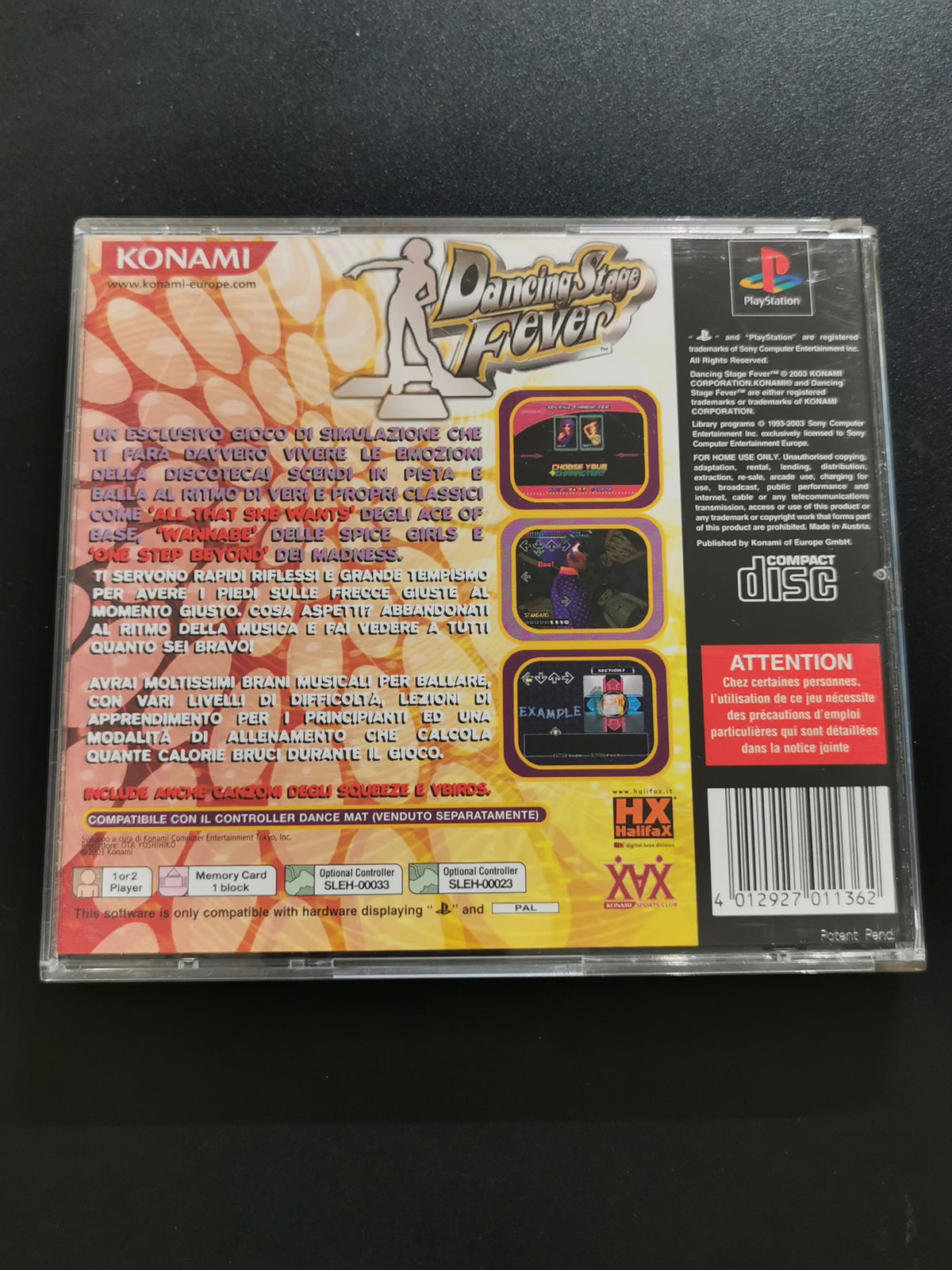 Dancing Stage Fever (PS1)