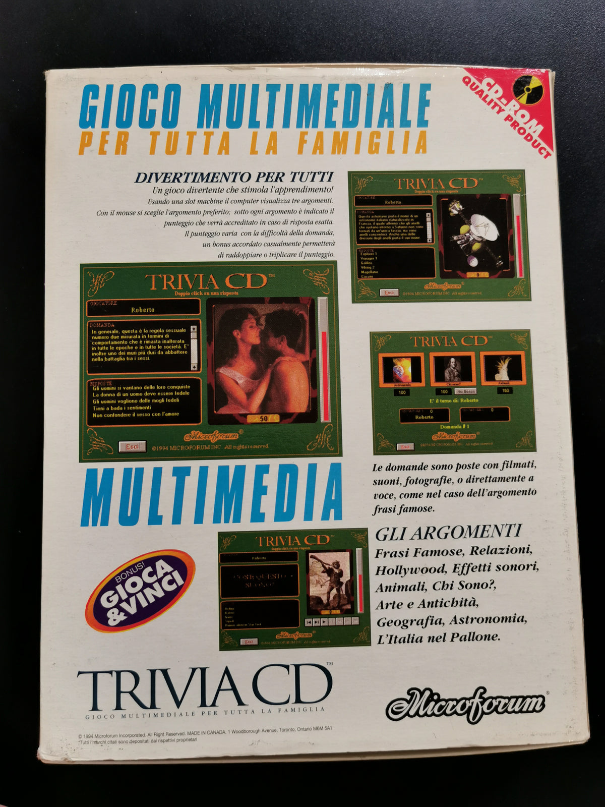 Trivia CD (PC) – Big Box