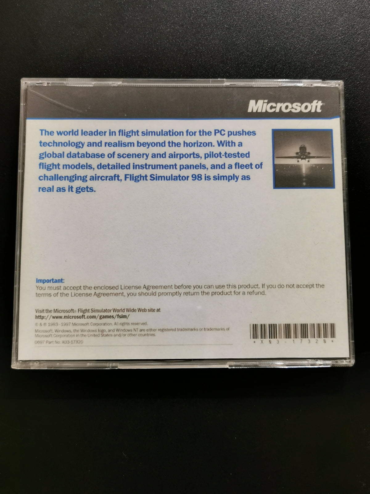 Microsoft Flight Simulator 98 (PC) OEM