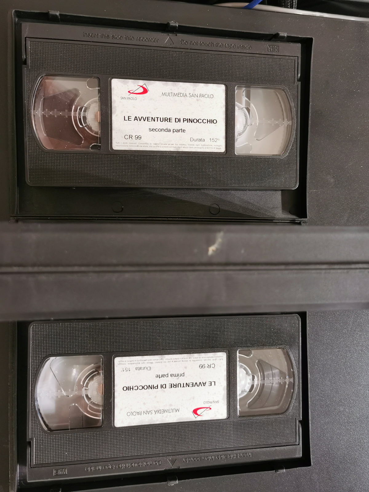 Le avventure di Pinocchio – Doppia Videocassetta (VHS)