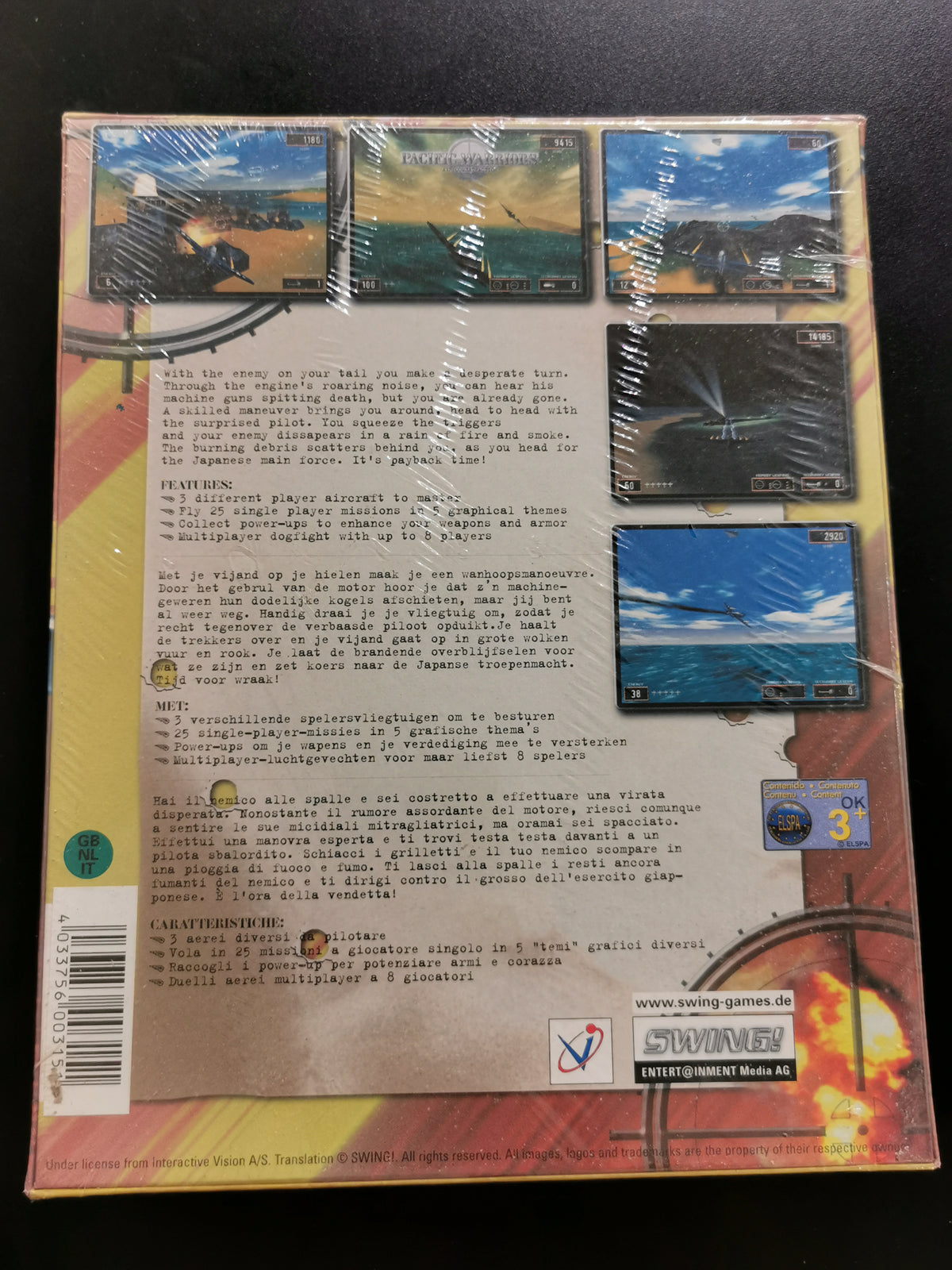 Pacific Warriors: Air Combat Action (PC) *Nuovo