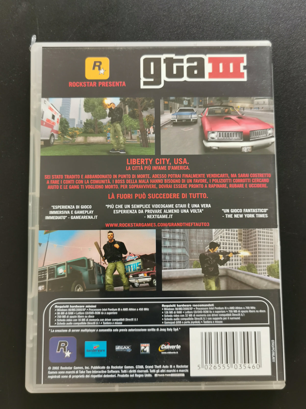 Grand Theft Auto III (PC) – Senza manuale
