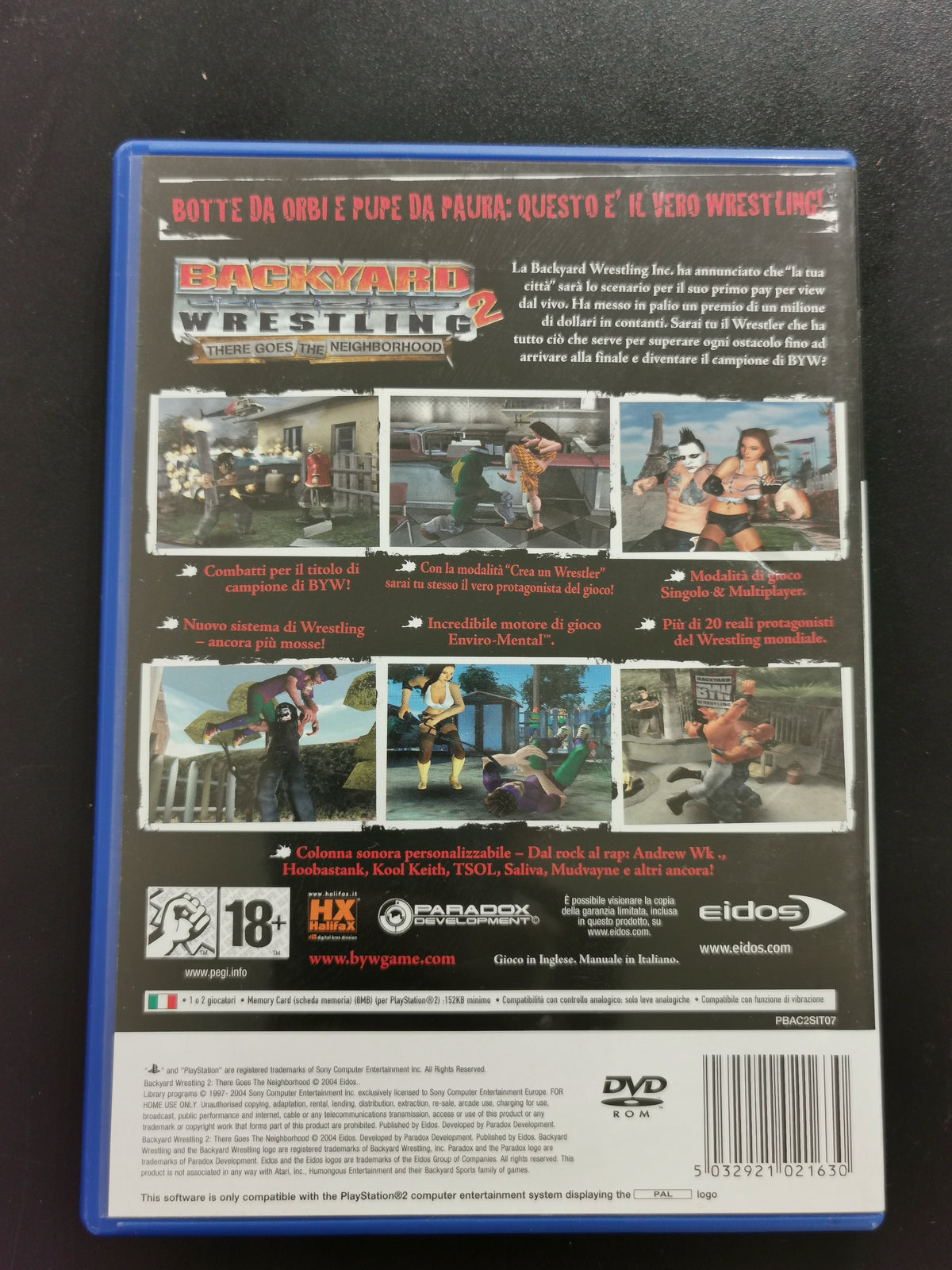 Backyard Wrestling 2: There Goes the Neighborhood (PS2)