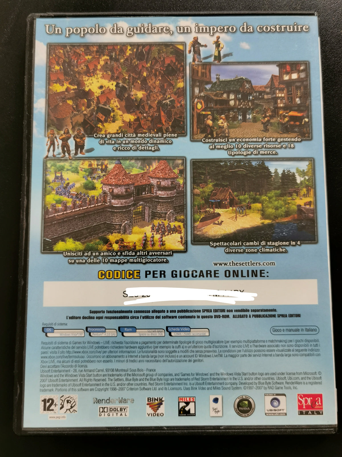 The Settlers: La Nascita di un Impero – Sprea Editori (PC)
