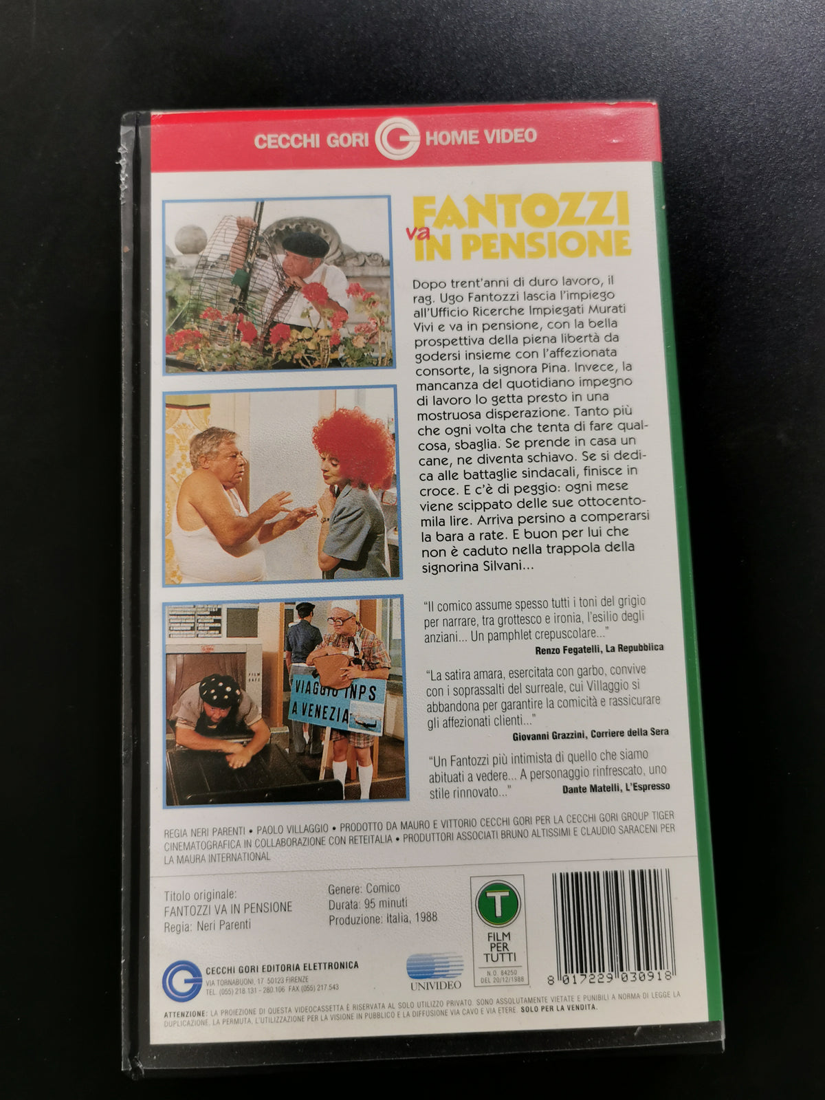 Fantozzi va in pensione (VHS)