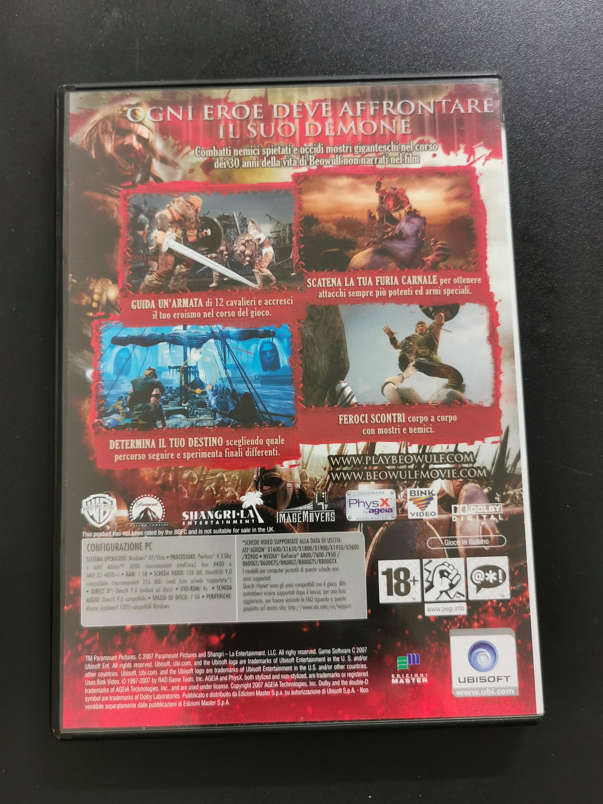 La leggenda di Beowulf: Il Videogioco (PC) – Edizioni Master
