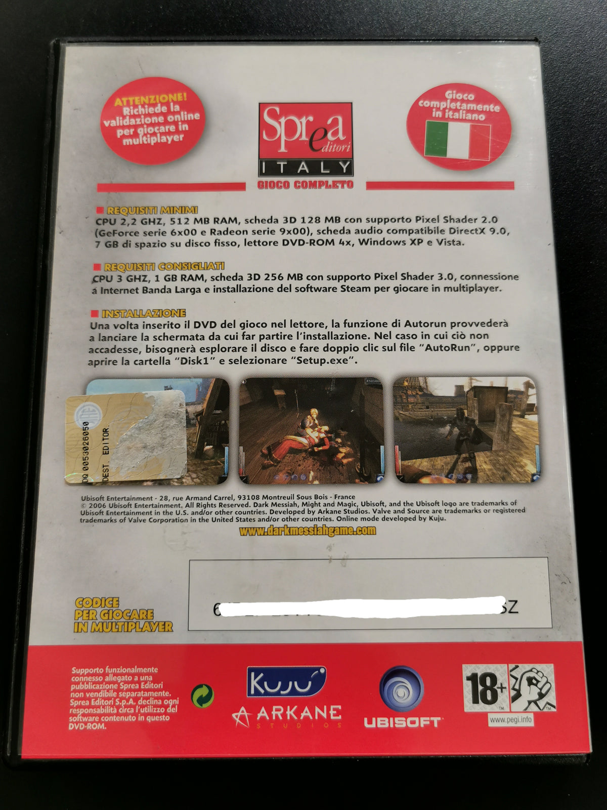 Dark Messiah of Might and Magic (PC) – Sprea Editori