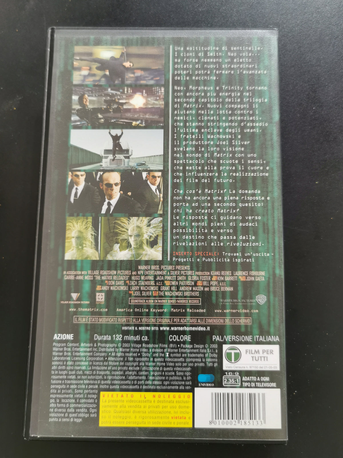 Matrix Reloaded (VHS)
