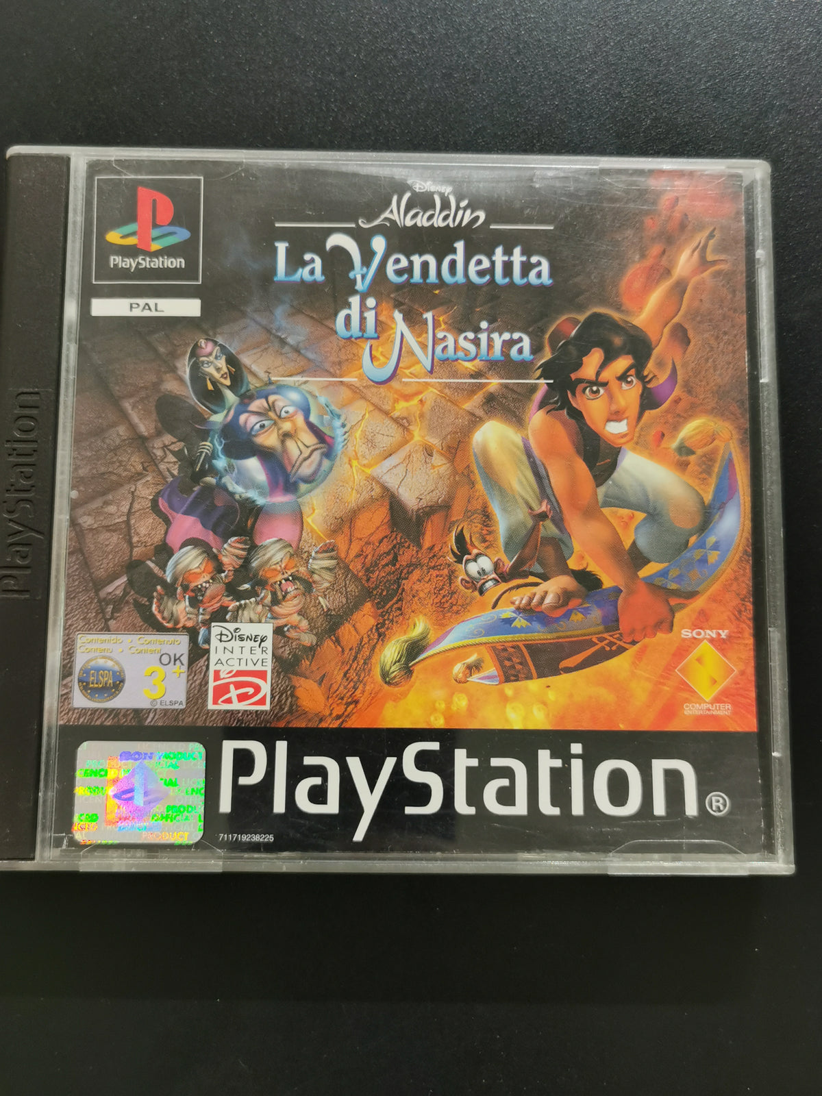 Disney Aladdin: La Vendetta di Nasira (PS1) – Senza manuale