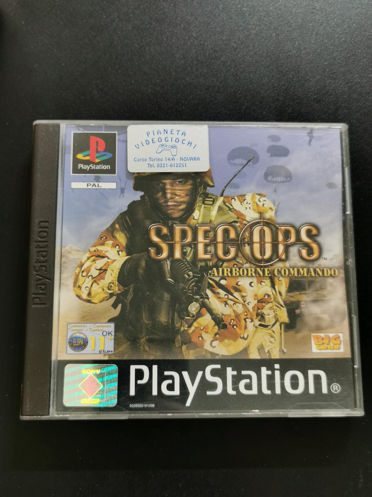 Spec Ops: Airborne Commando (PS1)