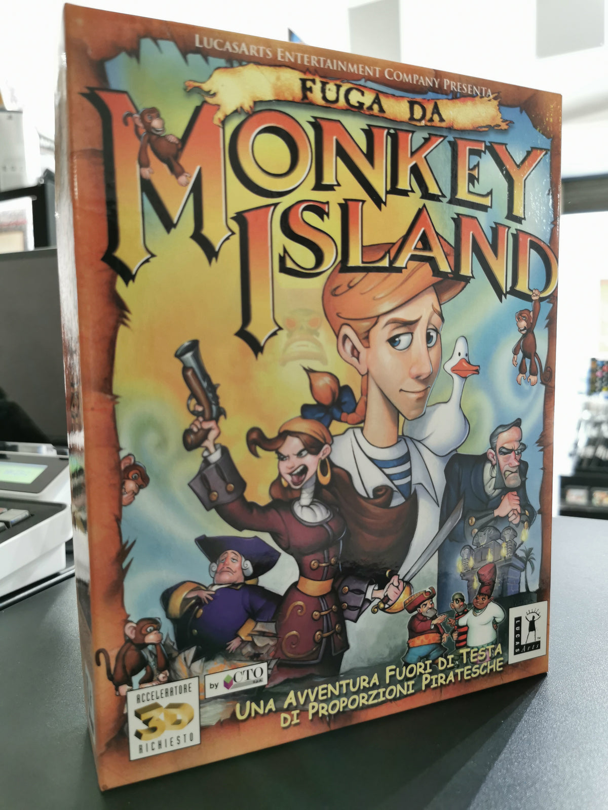 Fuga da Monkey Island (PC) - Big Box