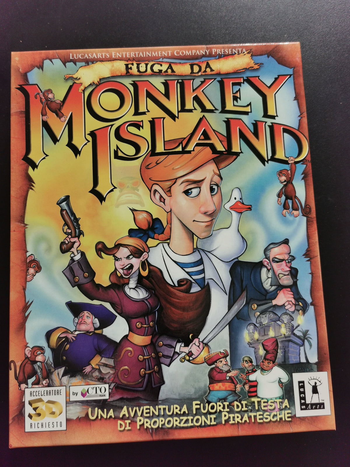 Fuga da Monkey Island (PC) - Big Box