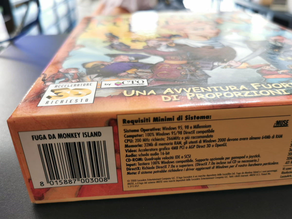 Fuga da Monkey Island (PC) - Big Box