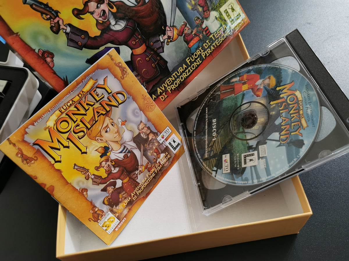 Fuga da Monkey Island (PC) - Big Box