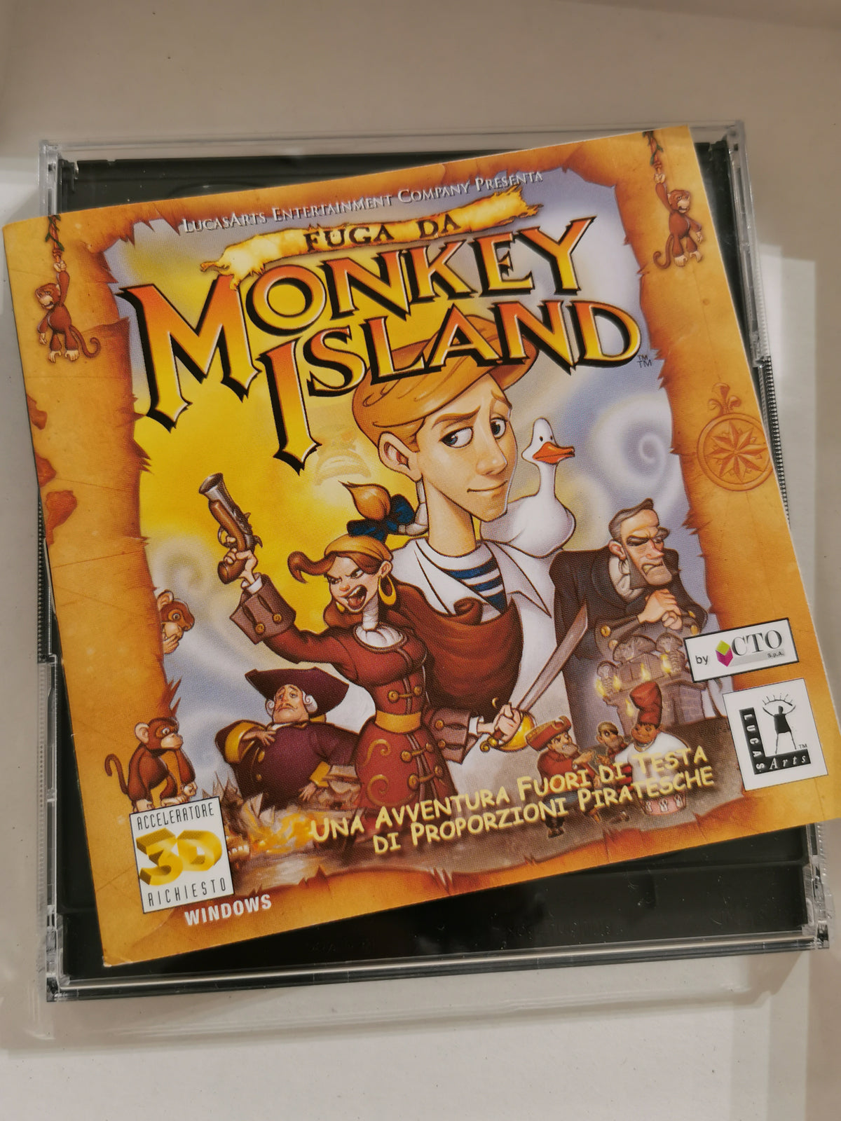 Fuga da Monkey Island (PC) - Big Box