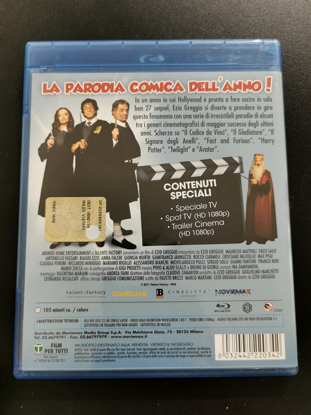 Box Office – Il film dei film (Blu-ray)