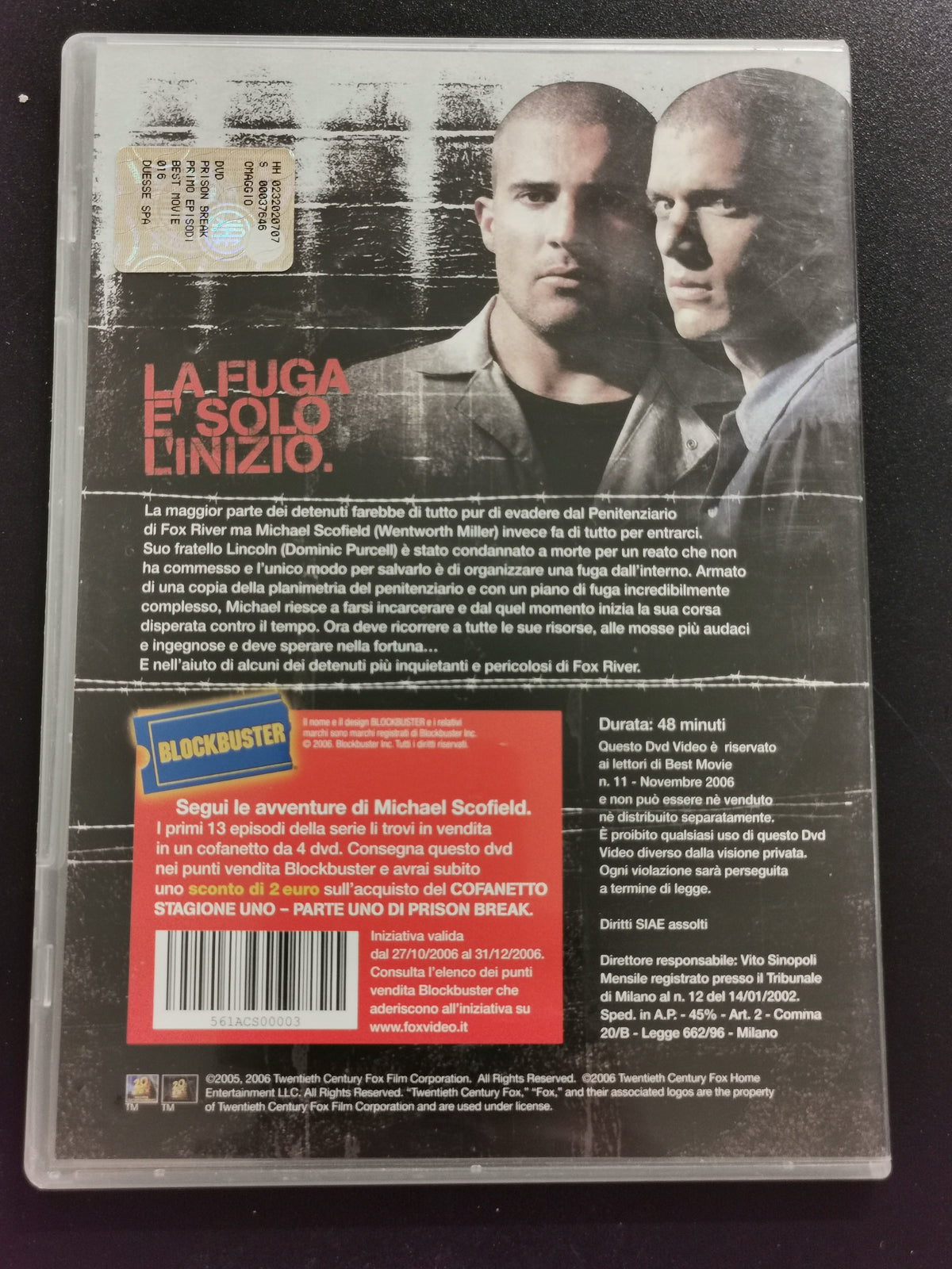 Prison Break – Il primo episodio (DVD)
