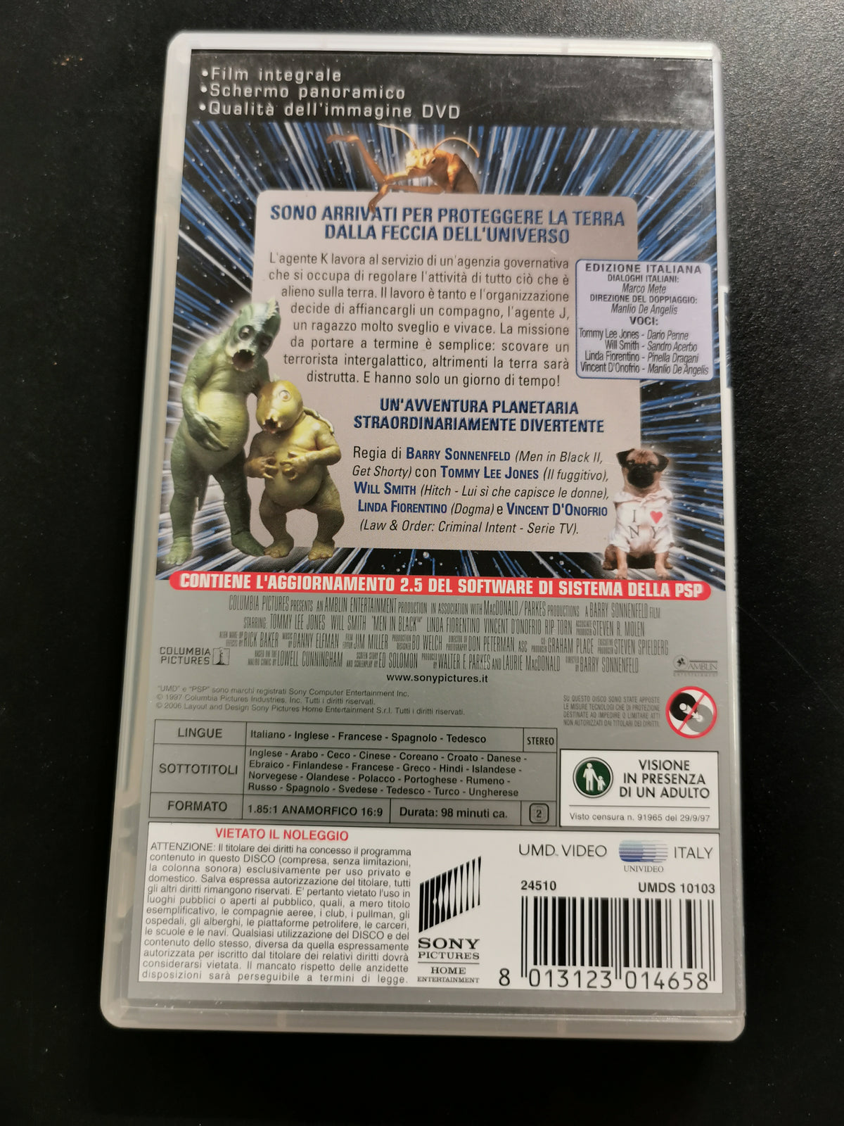 Men in Black - UMD Video (PSP)