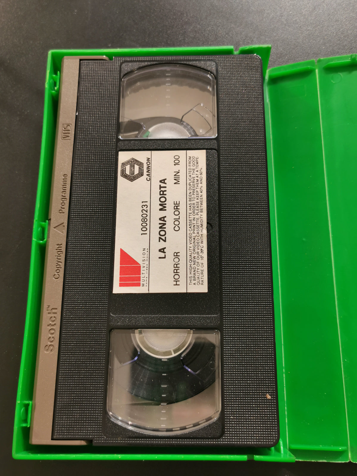 La zona morta (VHS) ex noleggio