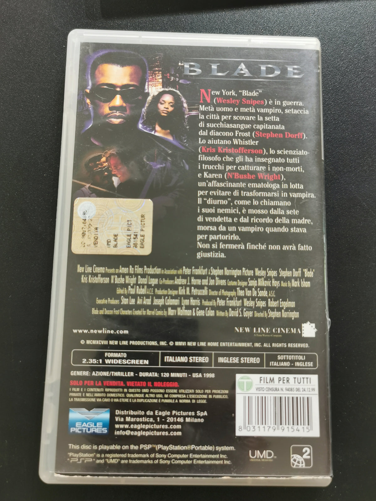 Blade - UMD Video (PSP)