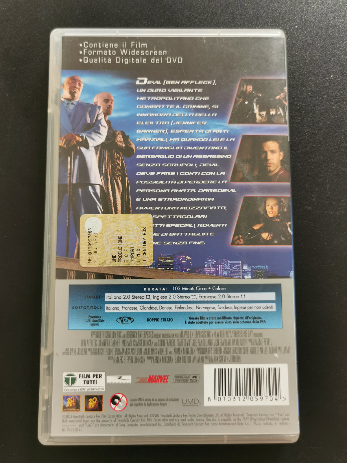 Daredevil - UMD Video (PSP)