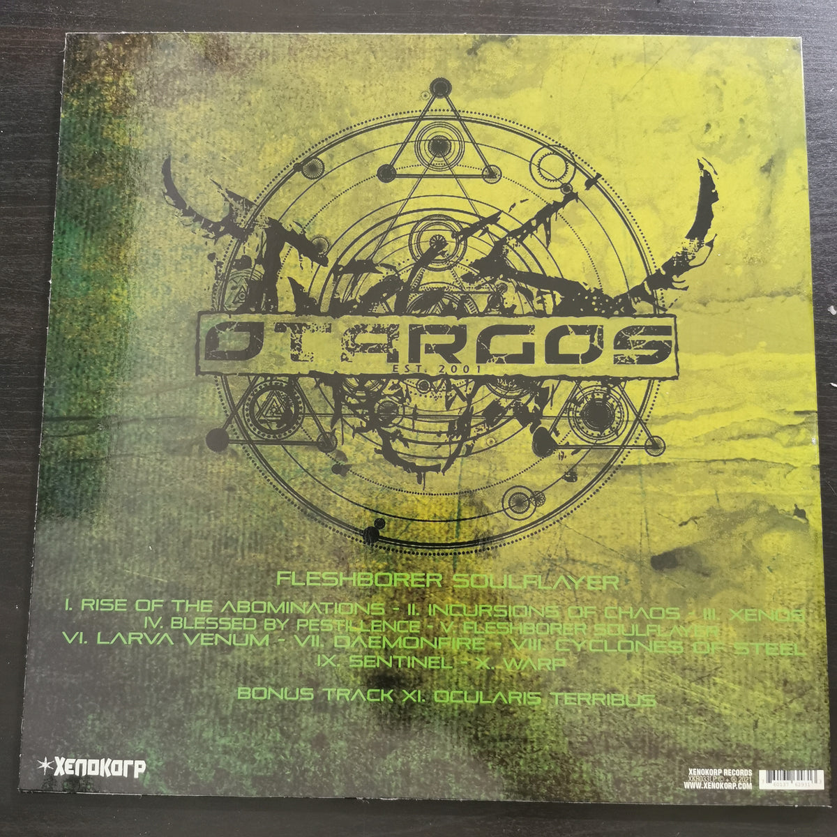 Otargos – Fleshborer Soulflayer (LP)