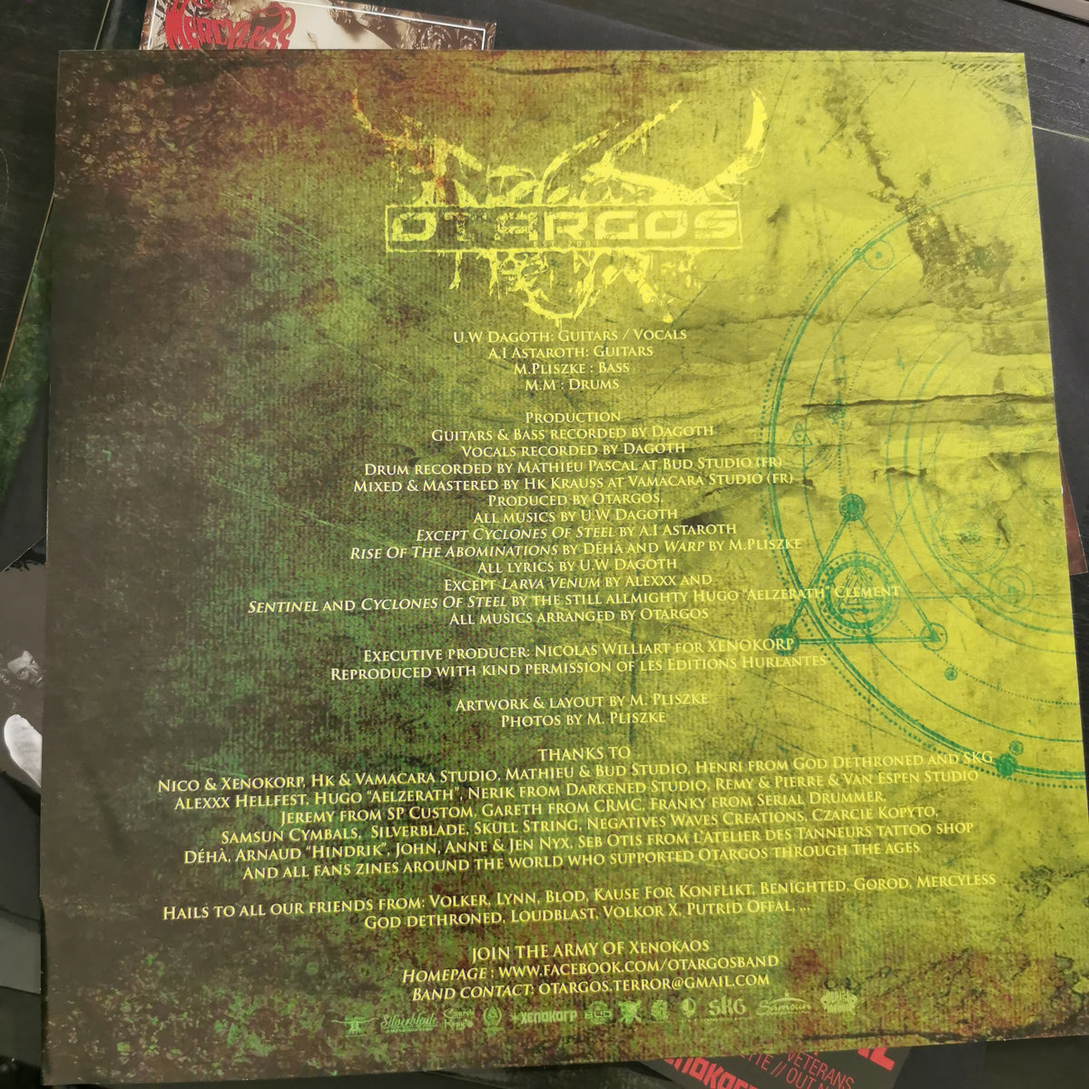Otargos – Fleshborer Soulflayer (LP)
