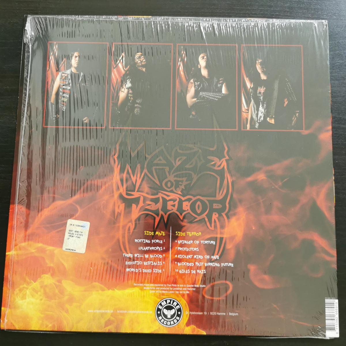 Maze of Terror – Ready to Kill (LP)