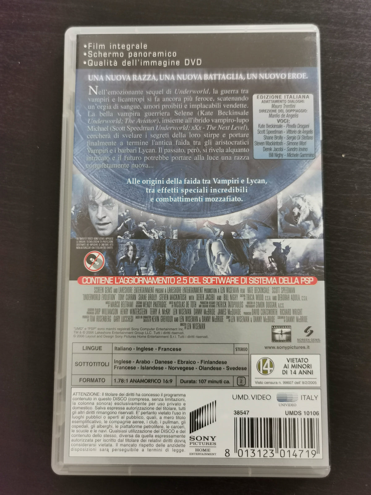 Underworld Evolution - UMD Video (PSP)