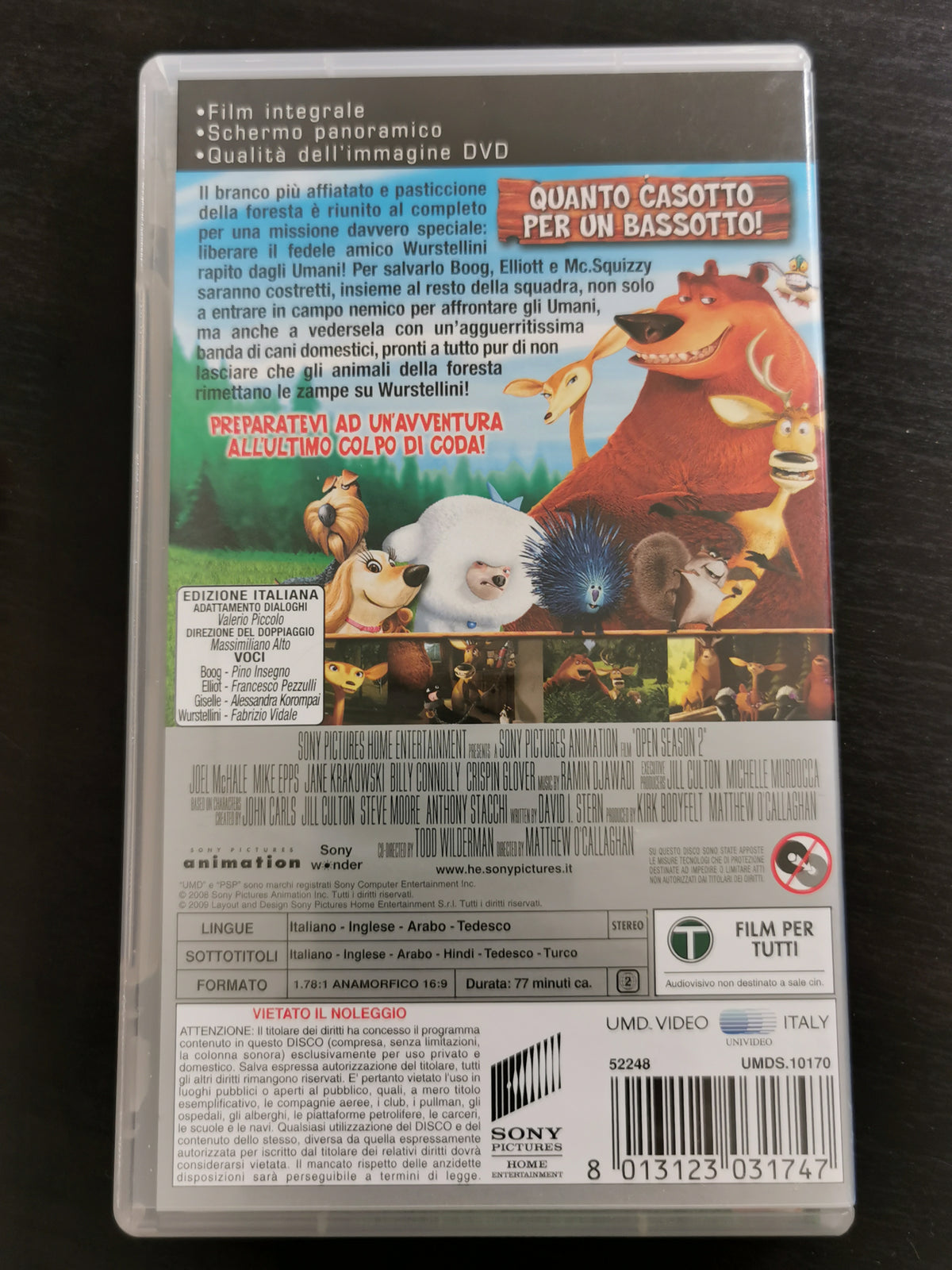 Boog & Elliot 2 - UMD Video (PSP)