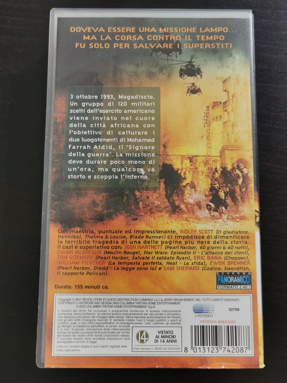 Black Hawk Down - Black Hawk abbattuto (VHS)