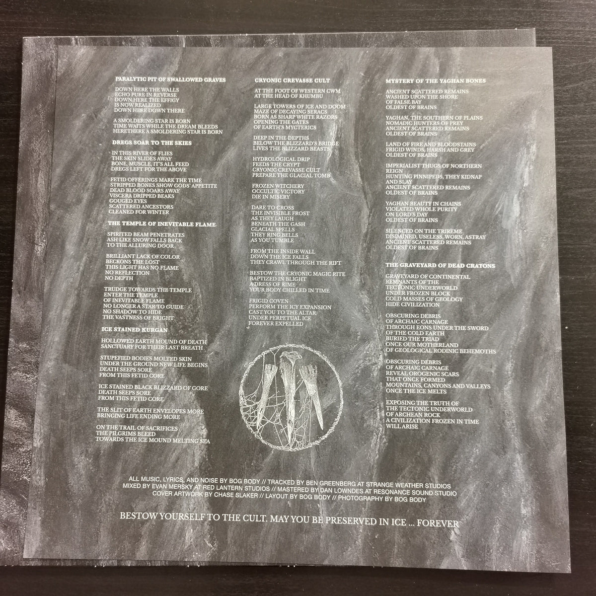 Bog Body - Cryonic Crevasse Cult (LP)