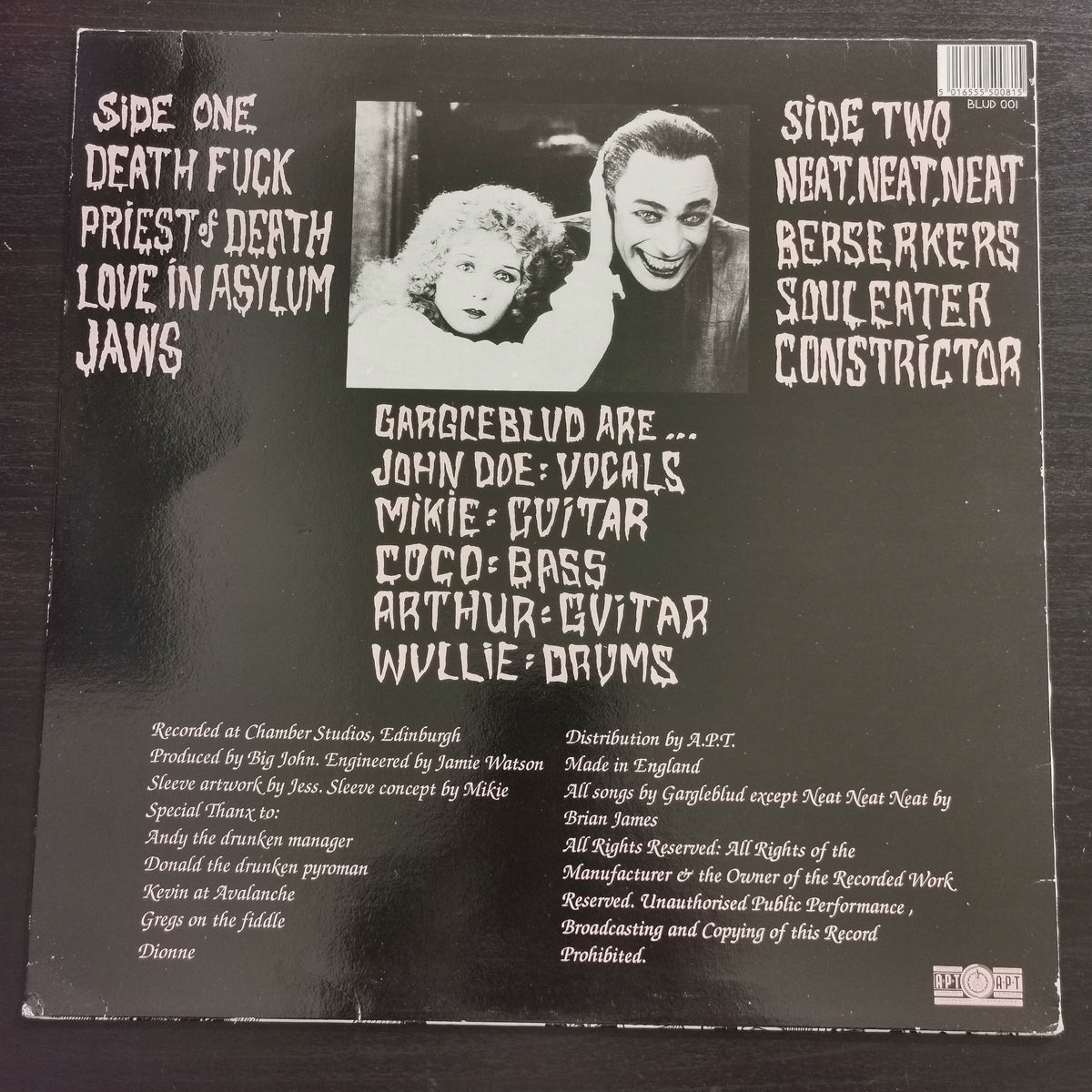 Gargleblud – Howlin Yowlin Screamin Mess (LP)