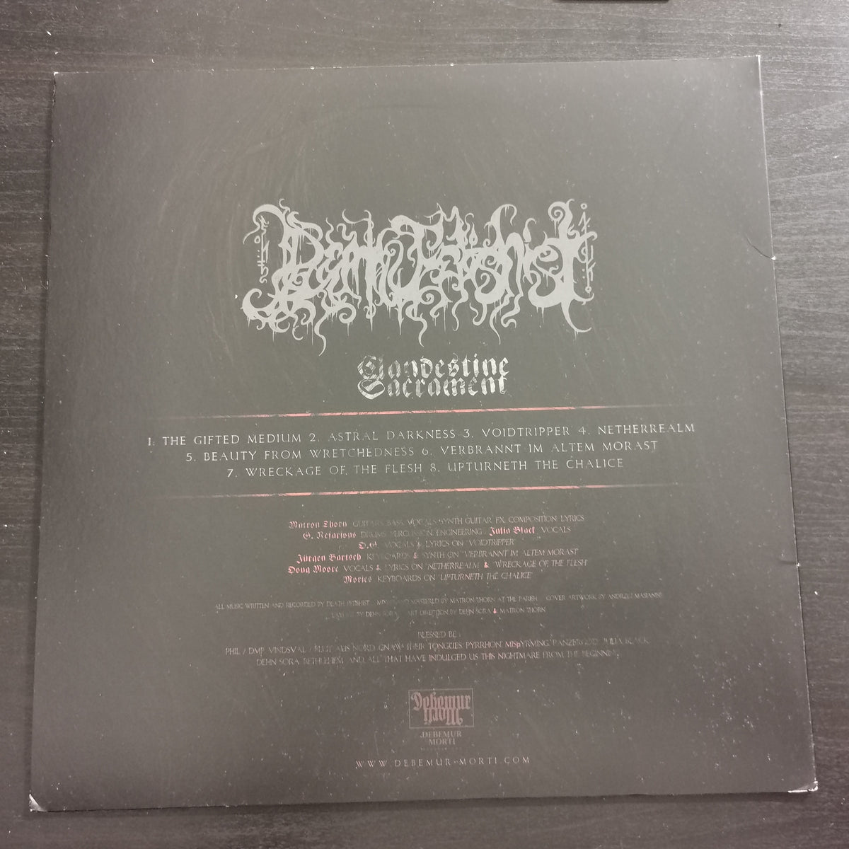 Death Fetishist – Clandestine Sacrament (LP)