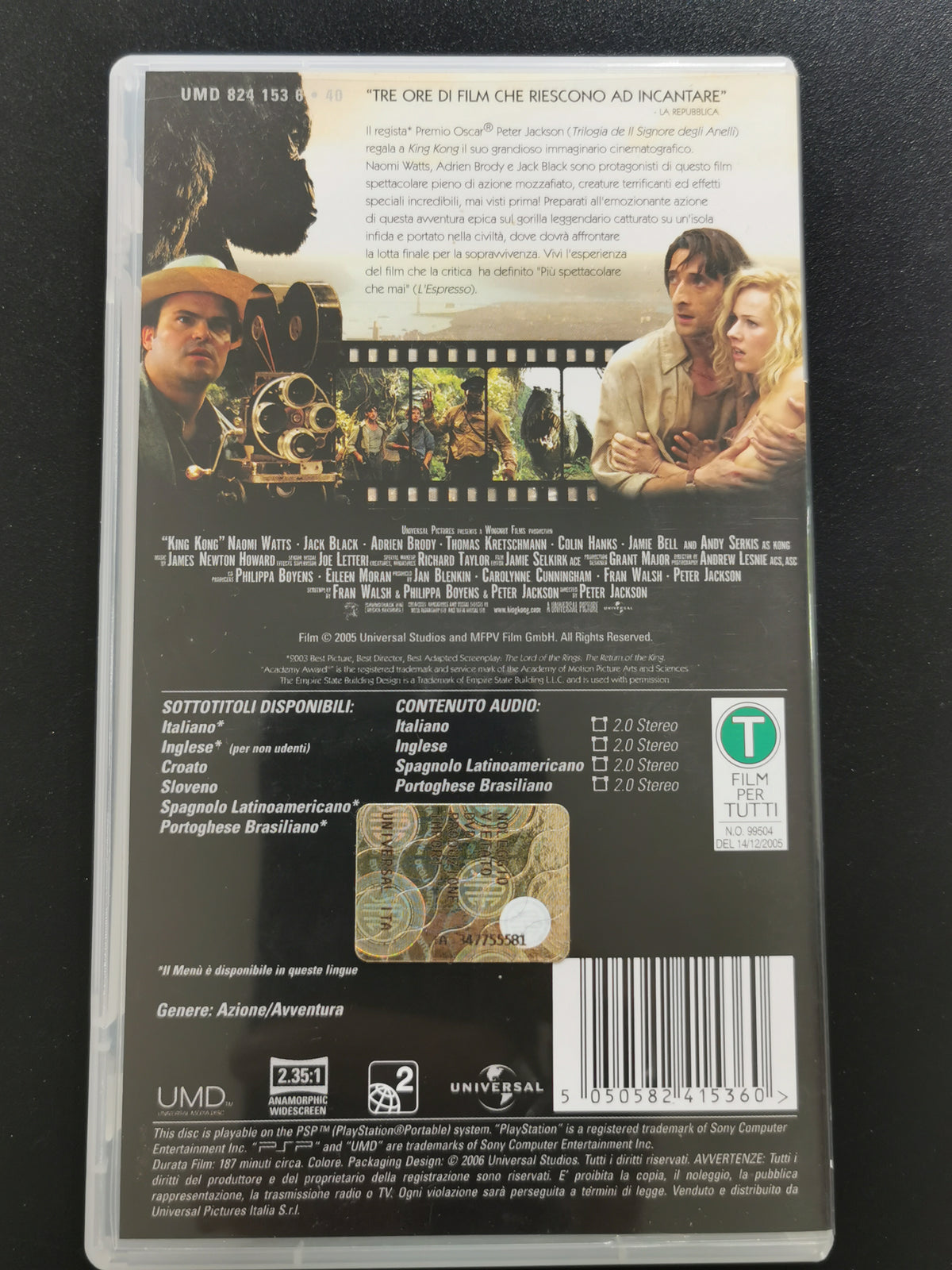 King Kong - UMD Video (PSP)