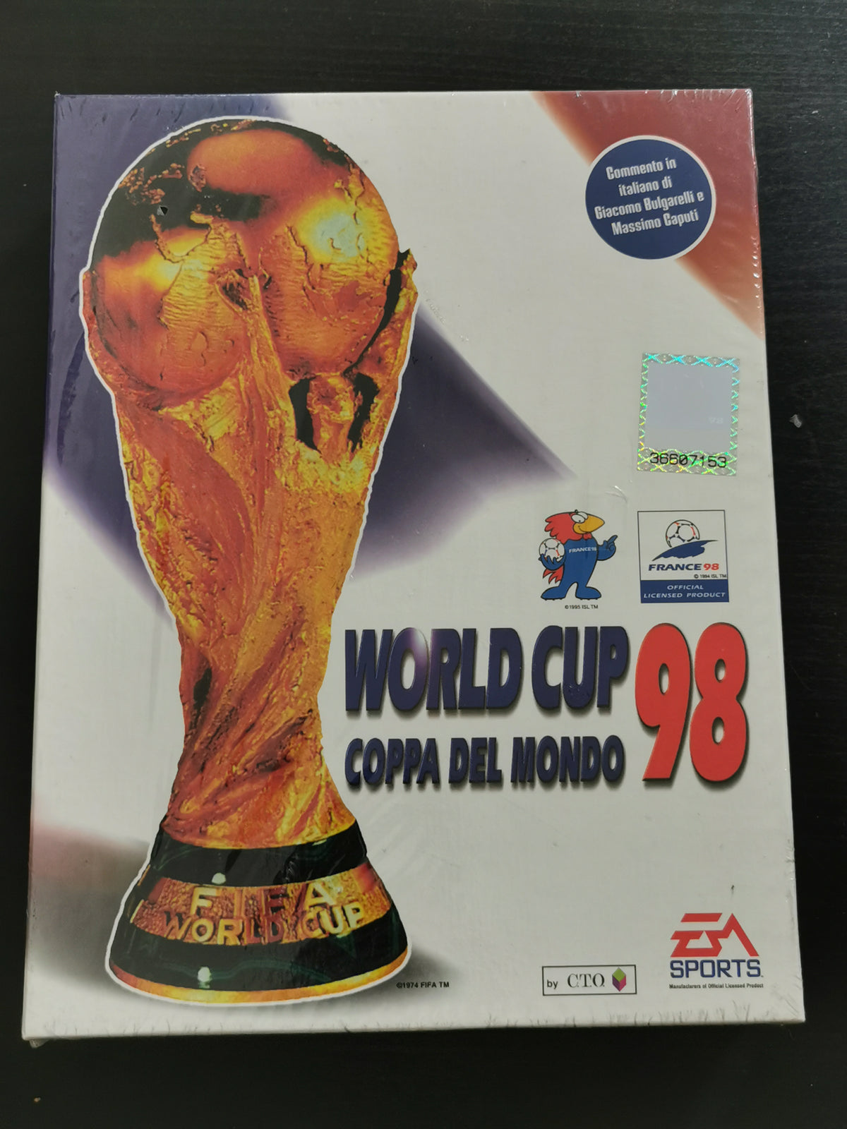World Cup 98 Coppa Del Mondo (PC) *Nuovo