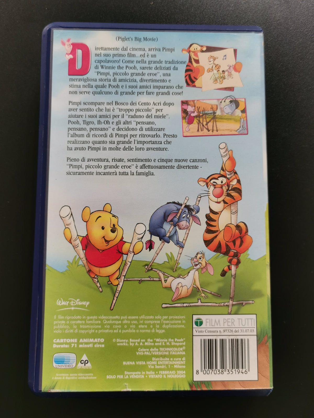 Pimpi, piccolo grande eroe (VHS)