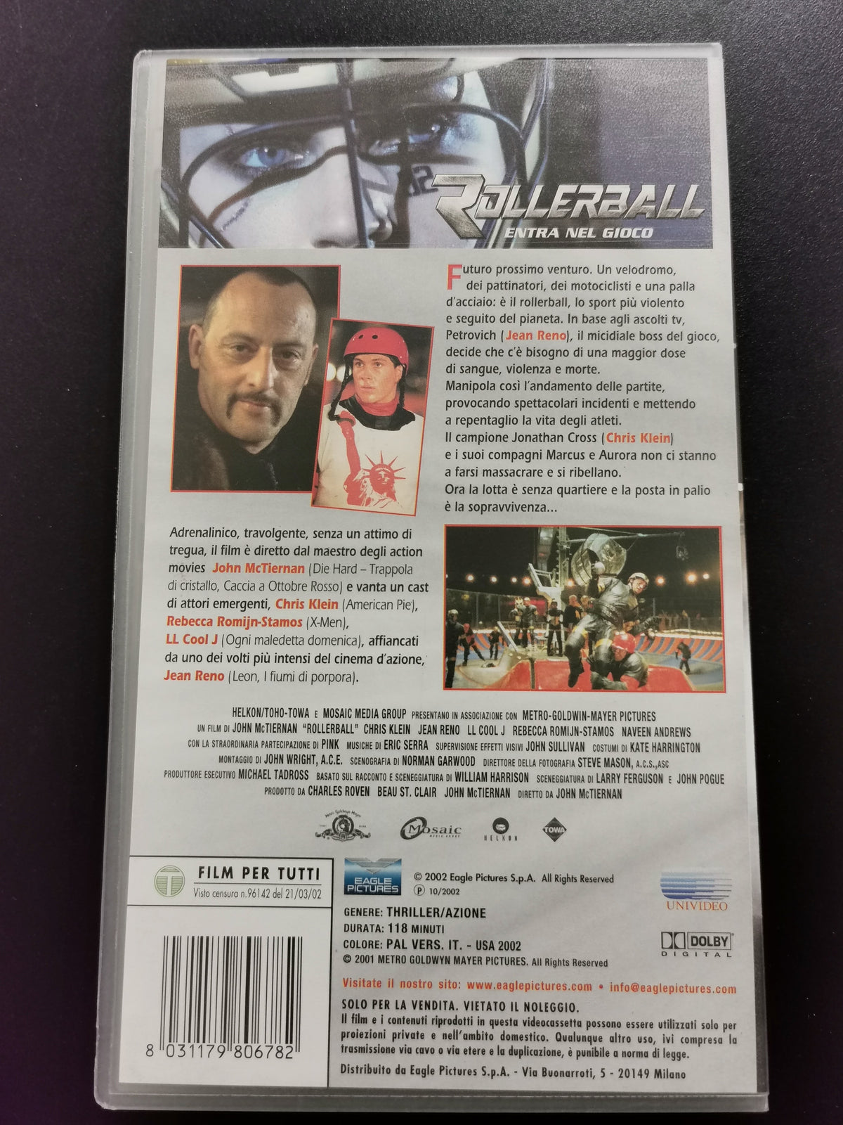 Rollerball - Entra nel gioco (VHS)