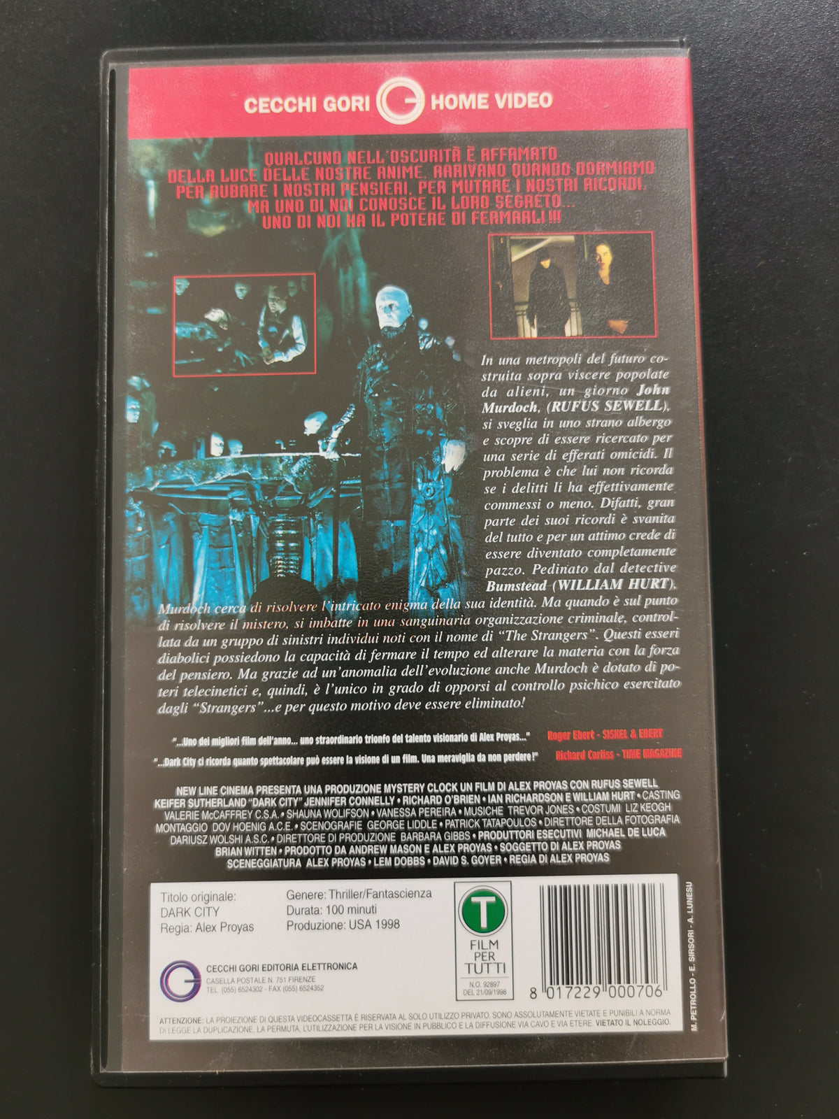 Dark City (VHS)