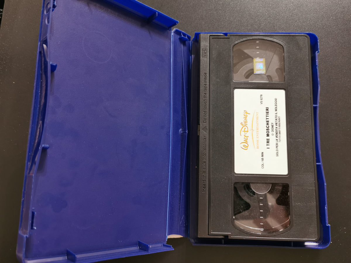 Topolino, Paperino, Pippo – I Tre Moschettieri (VHS)