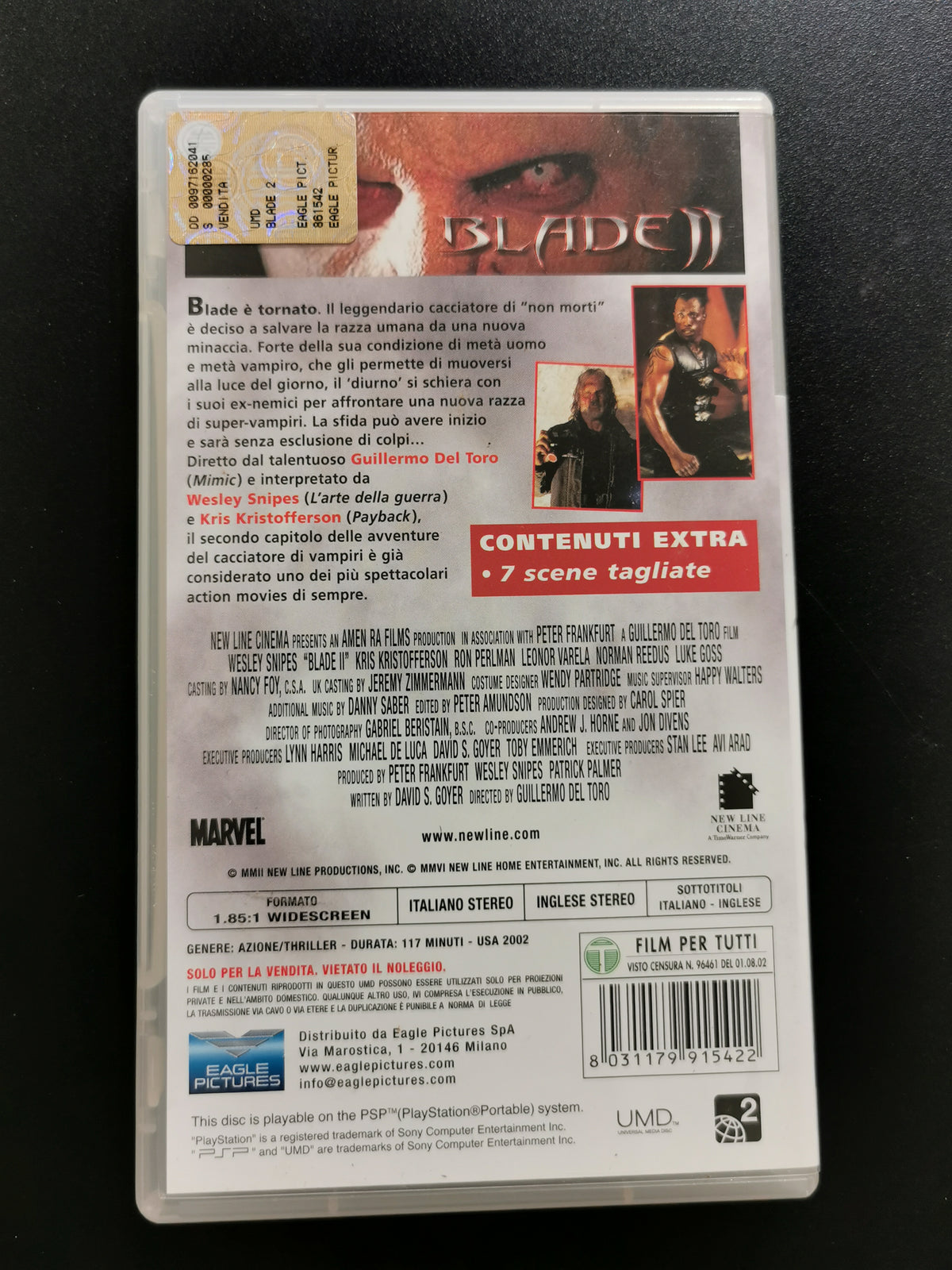 Blade II - UMD Video (PSP)