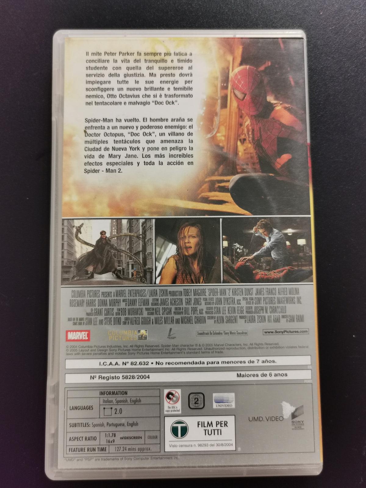 Spider-Man 2 - UMD Video (PSP)