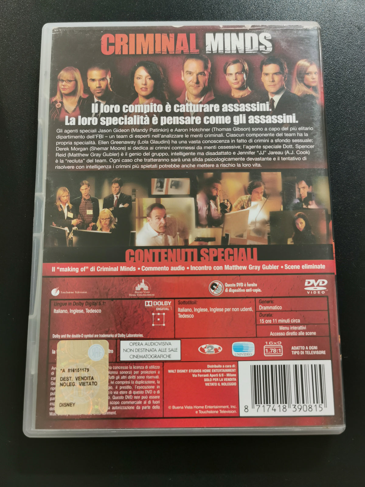 Criminal Minds – Stagioni 1-8 (DVD)