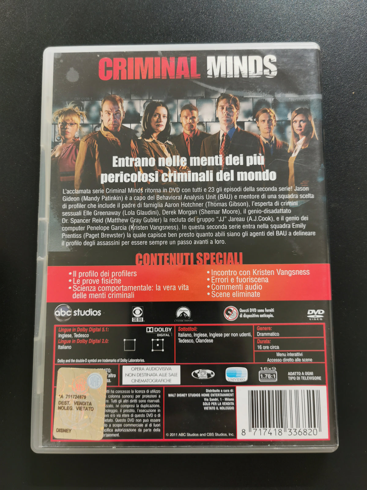Criminal Minds – Stagioni 1-8 (DVD)