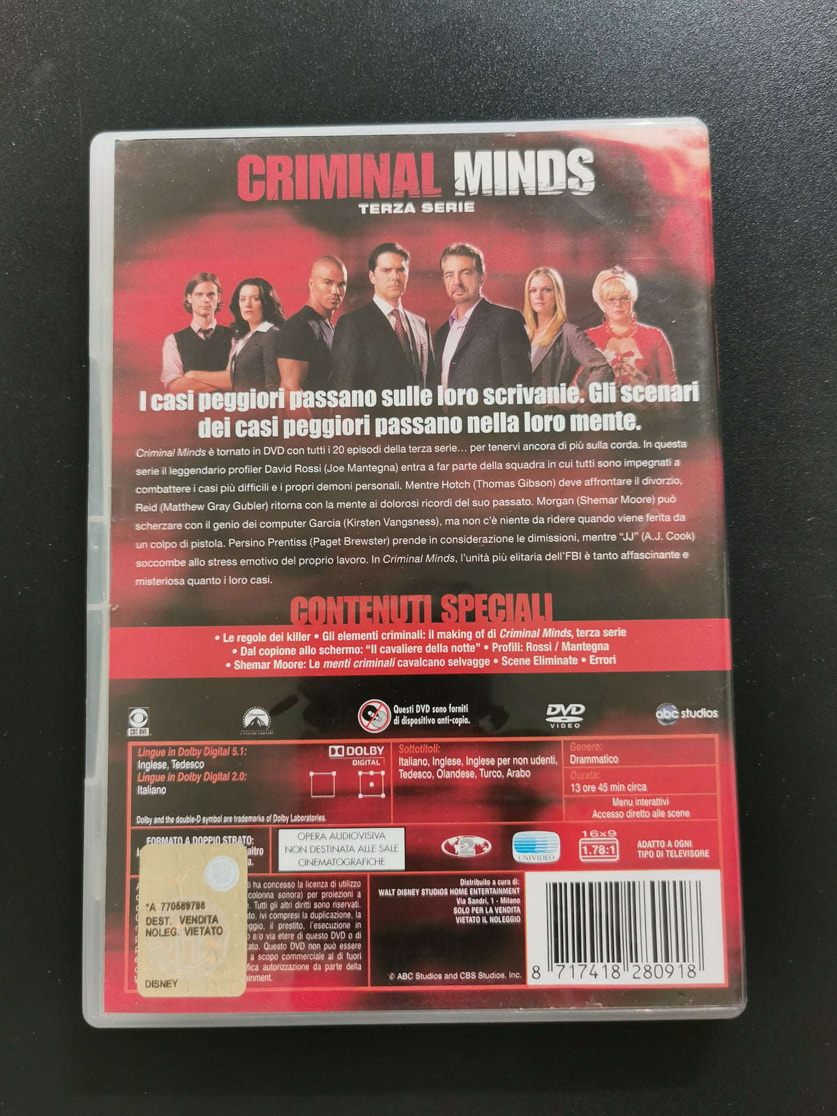 Criminal Minds – Stagioni 1-8 (DVD)