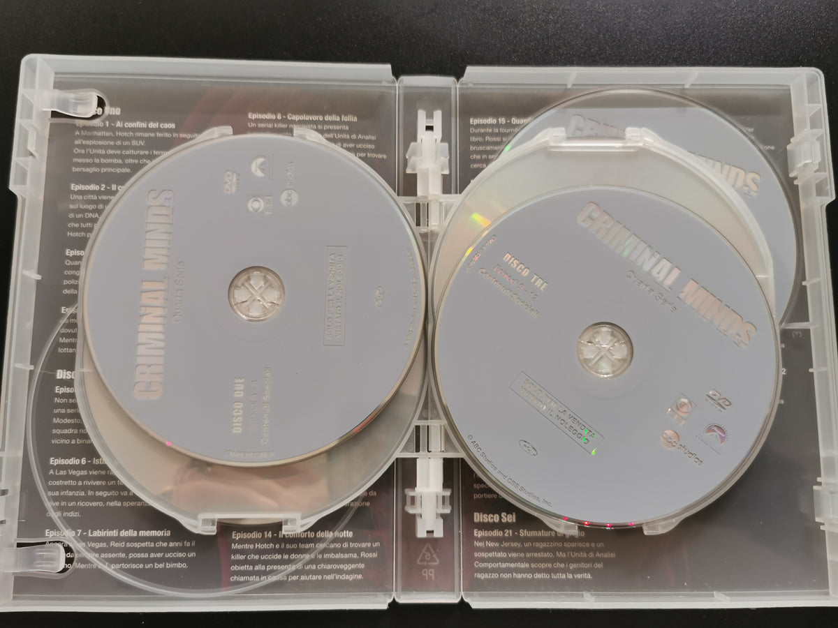 Criminal Minds – Stagioni 1-8 (DVD)