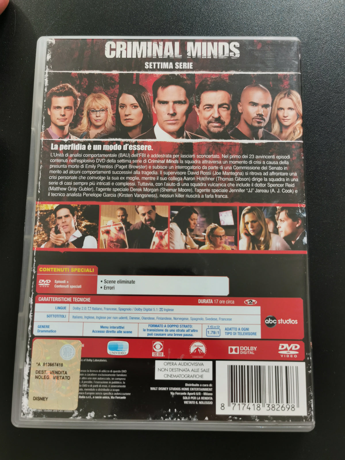 Criminal Minds – Stagioni 1-8 (DVD)