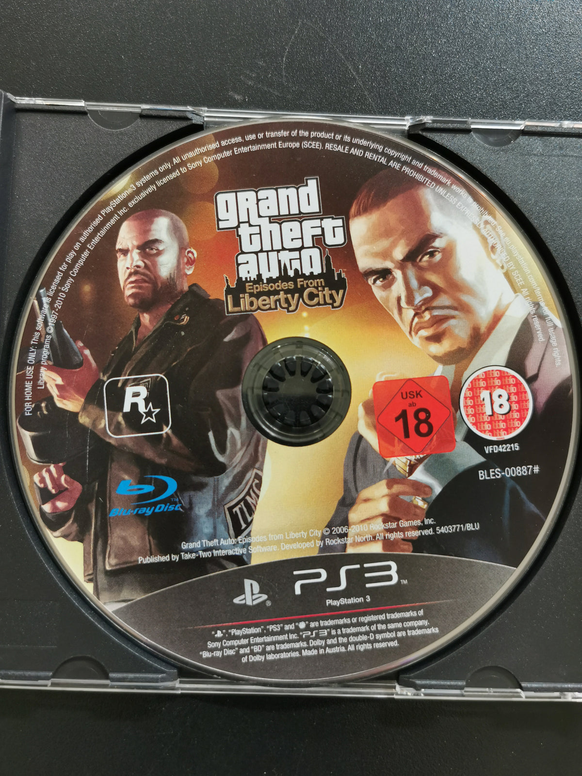 Grand Theft Auto: Episodes from Liberty City (PS3) – Loose