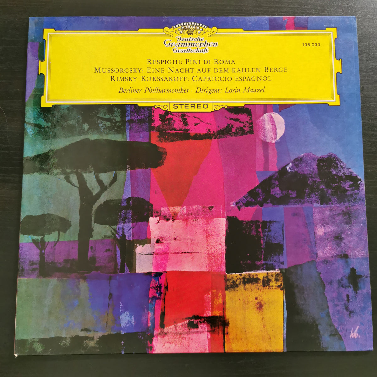 Respighi / Mussorgsky / Rimsky-Korsakoff – Lorin Maazel / Berliner Philharmoniker (LP)