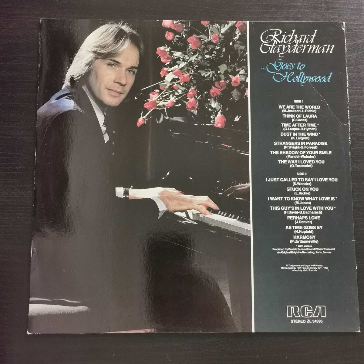Richard Clayderman – ...Goes to Hollywood (LP)